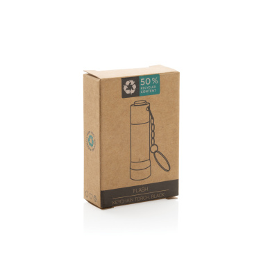 Logo trade reklaamkingituse pilt: Flash RCS taaskasutatud alumiiniumist võtmehoidja taskulamp