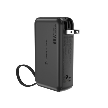 Logo trade reklaamkingituse pilt: Urban Vitamin Eureka hübriid GANcharger 10000mah akupank 65W