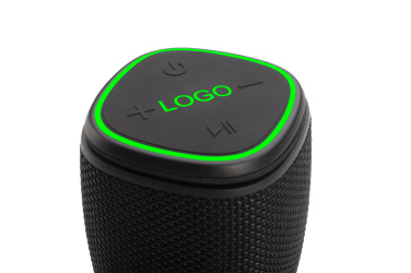 Logo trade reklaamtoote pilt: Bluetooth kõlar HERMON Schwarzwolf