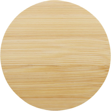 Logotrade reklaamtoote foto: Lenora 250 ml klaasist tass bambusest kaanega