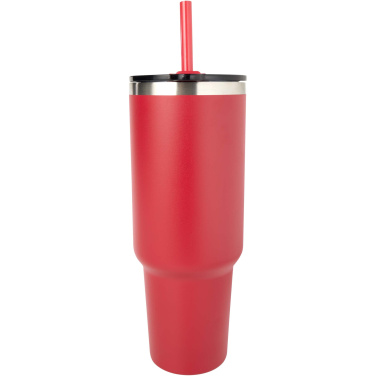 Logotrade ärikingid pilt: Sydney 1200 ml RCS-sertifikaadiga termoskruus kõrrega