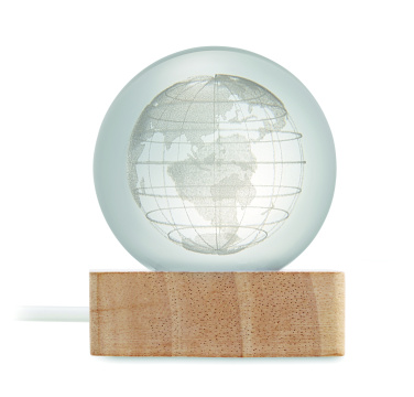 Logotrade reklaamkingitused pilt: LED-klaasist kera Globe