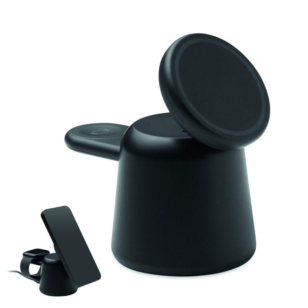 Logo trade meened foto: 3-ühes juhtmevaba laadija 15W SIMPA