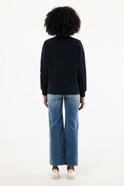 Logotrade reklaamkingituse foto: IQONIQ Elgoni taaskasutatud puuvillast veerandlukuga kampsun