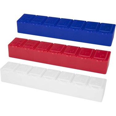 Logo trade firmakingi pilt: Dose 7-päevane multivitamiinide hoiustaja