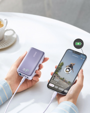 Logo trade reklaamkingi pilt: Ankeri varupatarei PowerCore 10 000 mAh 30W