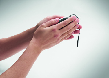 Logo trade reklaamkingid foto: Alumiiniumist elektriline kätesoojendaja