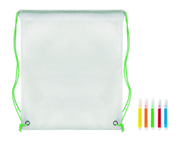 Logotrade firmakingid pilt: Lausriidest lastekott pastakatega