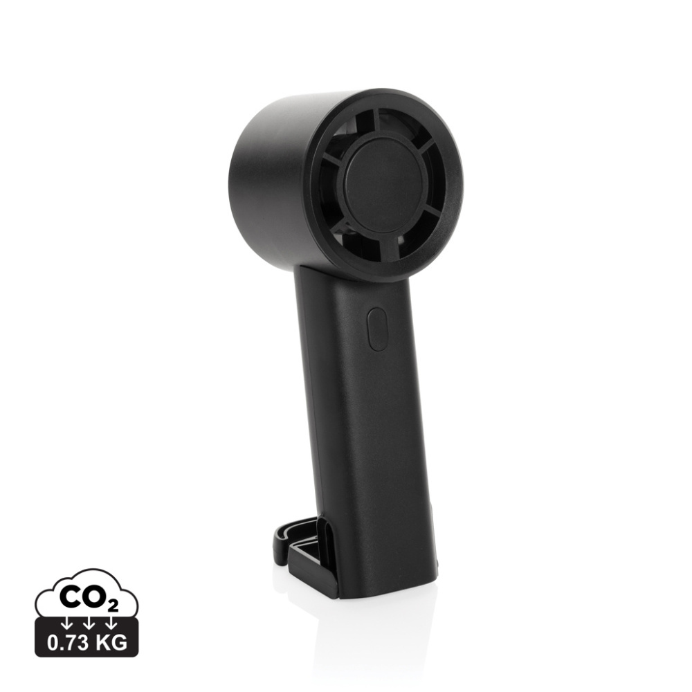 Logotrade meened pilt: Twist RCS taaskasutatud plastist laetav kaasaskantav ventilaator