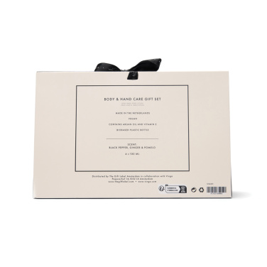 Logotrade firmakingituse foto: VINGA x TGL keha- ja kätehoolduskomplekt