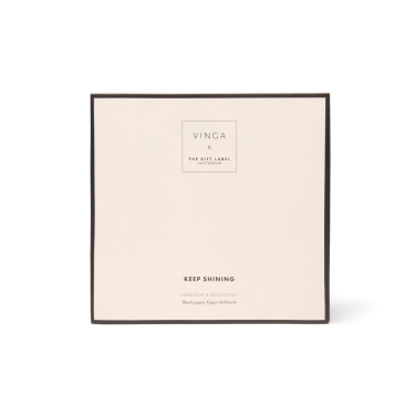 Logotrade firmakingituse foto: VINGA x TGL kätehoolduskomplekt