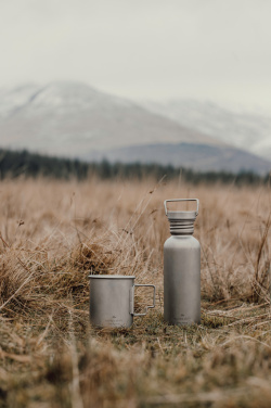 Logo trade reklaamkingituse pilt: Nordic Drift Trail Ultra Light Titanium 600ml veepudel