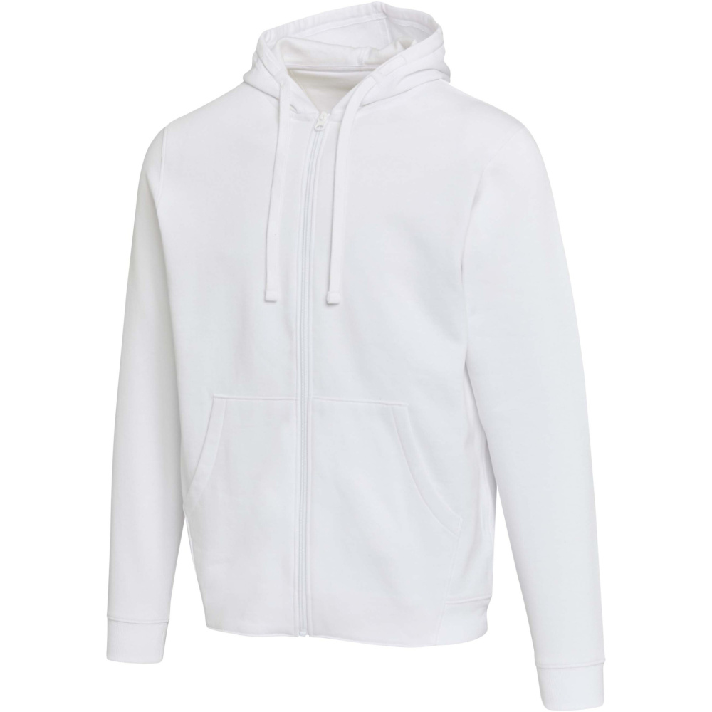 Logotrade reklaamkingituse foto: Jasper 280 g/m² unisex OCS orgaanilisest taaskasutatud materjalist kapuutsiga dressipluus