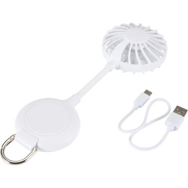 Logotrade reklaamtoote foto: Ventio taaskasutatud plastist magnetiline kaasaskantav ventilaator
