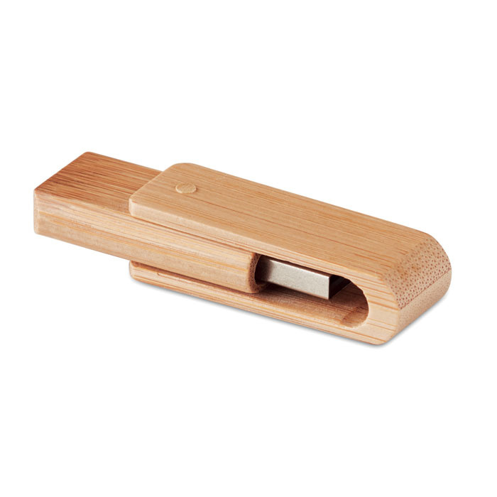 Logo trade reklaamkingituse pilt: Bambusest USB