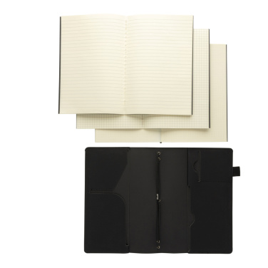 Logotrade ärikingi foto: Daily Notes Binder 3-ühes täidetav PU märkmik