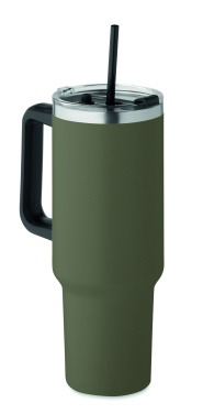Logotrade ärikingi foto: Suur roostevabast terasest termoskruus, 1200 ml