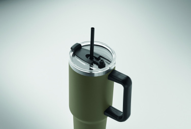 Logo trade firmakingitused foto: Suur roostevabast terasest termoskruus, 1200 ml