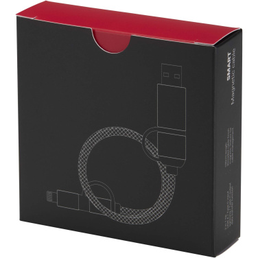 Logo trade meene pilt: SMART 65W 100 cm RCS taaskasutatud magnetiline 5-ühes laadimiskaabel
