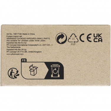 Logo trade mainoslahjat ja liikelahjat kuva: Ayo-väriliitusetti, 6 osaa