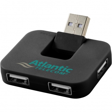 Logotrade mainoslahja tuotekuva: Gaia-USB-hubi, 4 porttia