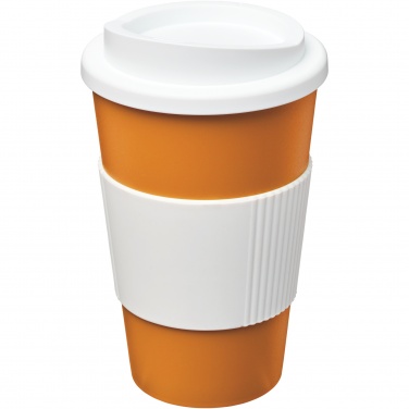 Logo trade liikelahja kuva: Americano® 350 ml eristetty muki oterenkaalla