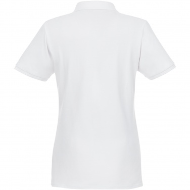 Logotrade mainostuote tuotekuva: Beryl short sleeve women's organic recycled polo