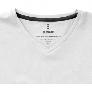 Logo trade mainoslahjat ja liikelahjat kuva: Kawartha short sleeve women's organic V-neck t-shirt