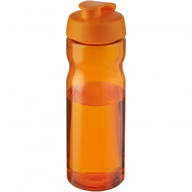 Logotrade mainoslahjat ja liikelahjat tuotekuva: H2O Active® Eco Base 650 ml -urheilujuomapullo läppäkannella