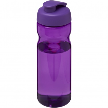 Logo trade mainoslahja ja liikelahja tuotekuva: H2O Active® Eco Base 650 ml -urheilujuomapullo läppäkannella