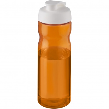 Logotrade mainoslahjat ja liikelahjat tuotekuva: H2O Active® Eco Base 650 ml -urheilujuomapullo läppäkannella
