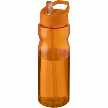 Logo trade mainoslahja kuva: H2O Active® Eco Base 650 ml -urheilujuomapullo kaatonokkakannella