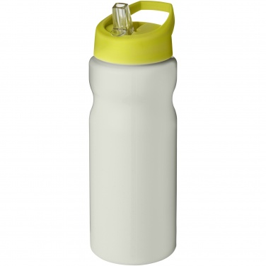 Logo trade mainoslahjat tuotekuva: H2O Active® Eco Base 650 ml -urheilujuomapullo kaatonokkakannella