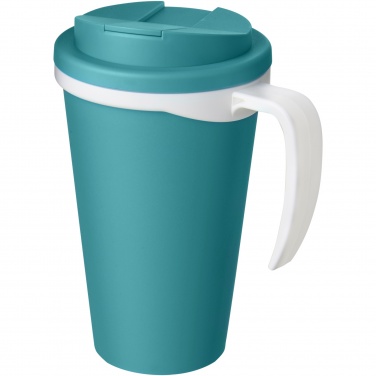 Logo trade liikelahja mainoslahja tuotekuva: Americano® Grande 350 ml muki, läikyttämätön kansi