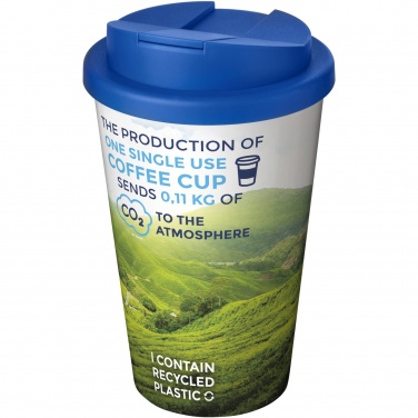 Logo trade mainostuotet tuotekuva: Brite-Americano® 350 ml muki, läikyttämätön kansi