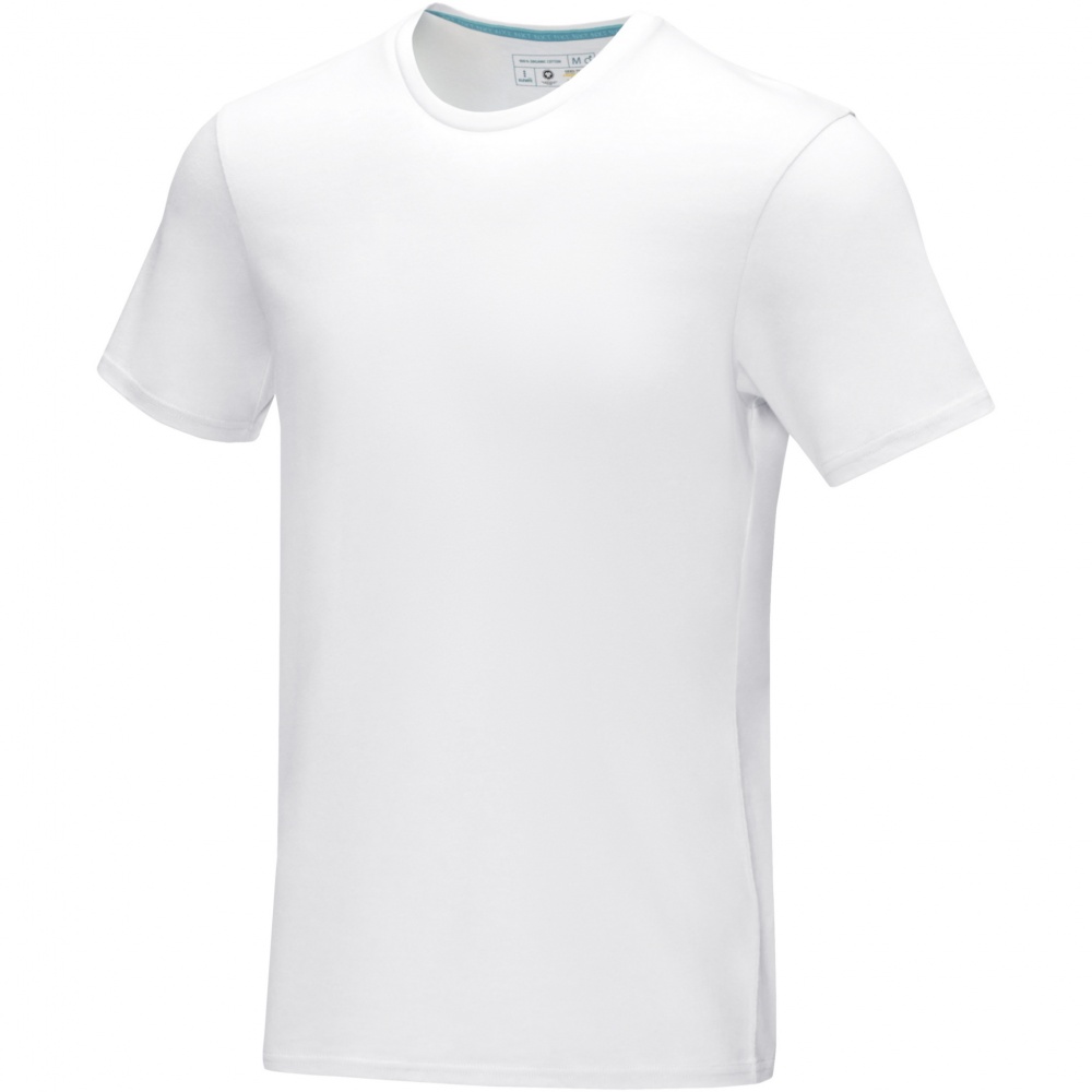 Logo trade mainoslahja ja liikelahja tuotekuva: Azurite short sleeve men’s organic t-shirt