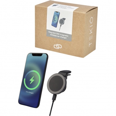 Logotrade liikelahja tuotekuva: Magclick langaton 10 W:n magneettinen autolaturi