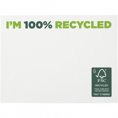Logo trade mainoslahjat ja liikelahjat kuva: Sticky-Mate®kierrätetyt tarralaput 100 x 75 mm
