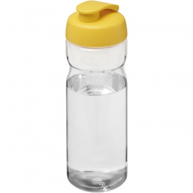 Logotrade liikelahja tuotekuva: H2O Active® Base Tritan™ 650 ml urheilujuomapullo pikalukittavalla korkilla