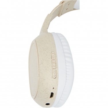Logo trade mainoslahjat ja liikelahjat kuva: Riff Bluetooth®-kuulokkeet mikrofonilla, vehnänolkea