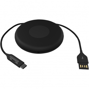 Logo trade mainoslahja ja liikelahja tuotekuva: SCX.design C18 3-in-1 kaapeli, valaistuva, helposti kuljetettava