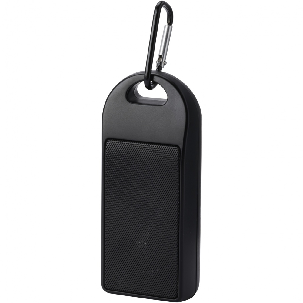 Logotrade liikelahjat kuva: Omni 3 W IPX4 RCS-kierrätetystä muovista valmistettu Bluetooth®-kaiutin