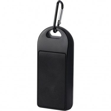 Logo trade mainoslahjat tuotekuva: Omni 3 W IPX4 RCS-kierrätetystä muovista valmistettu Bluetooth®-kaiutin