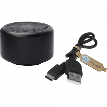 Logotrade liikelahjat kuva: Rise 3 W:n RCS-kierrätetystä alumiinista valmistettu Bluetooth®-minikaiutin 