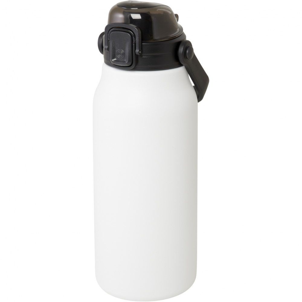 Logotrade mainostuote tuotekuva: Giganto 1 600 ml:n RCS-sertifioidusta kierrätetystä ruostumattomasta teräksestä valmistettu kuparityhjiöeristetty pullo
