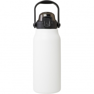 Logotrade mainostuote tuotekuva: Giganto 1 600 ml:n RCS-sertifioidusta kierrätetystä ruostumattomasta teräksestä valmistettu kuparityhjiöeristetty pullo