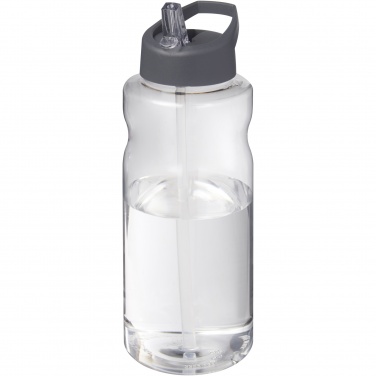 Logotrade mainostuote tuotekuva: H2O Active® Big Base 1 litran urheilujuomapullo kaatonokkakannella