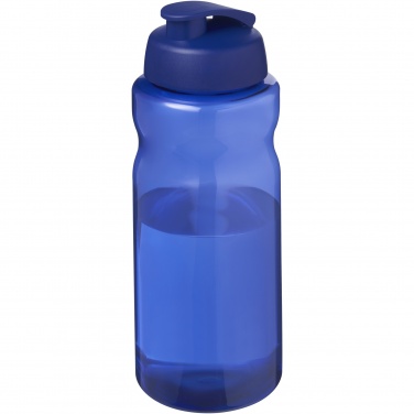 Logo trade mainoslahjat tuotekuva: H2O Active® Eco Big Base 1 litran urheilujuomapullo flip lid -kannella