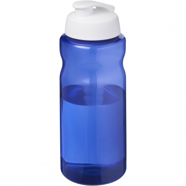 Logo trade liikelahja mainoslahja tuotekuva: H2O Active® Eco Big Base 1 litran urheilujuomapullo flip lid -kannella