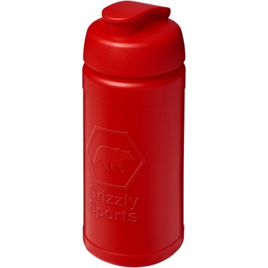Logo trade mainoslahja ja liikelahja tuotekuva: Baseline Rise 500 ml:n juomapullo läppäkannella